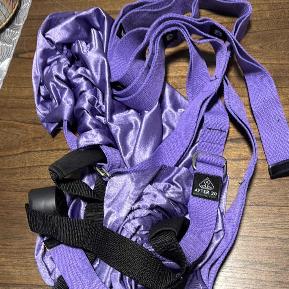 After 20 Purple Yoga Hammock